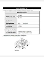 SUBARU SAMBAR TRUCK 2012 2013 2014 OWNERS MANUAL IN ENGLISH
